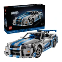 Lego Technic Auto Nissan Skyline Gt-R (R34) 2 Fast 2 Furious 42210