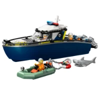 	Lego City Inseguimento del Motoscafo della Polizia 60456