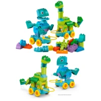 Lego Duplo Dinosauri su Ruote 3 in 1 10451