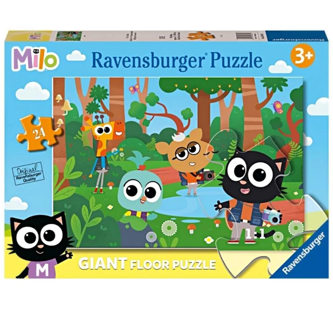 Ravensburger Puzzle Milo Collezione 24 Giant Pavimento 24 Pezzi da 3 Anni