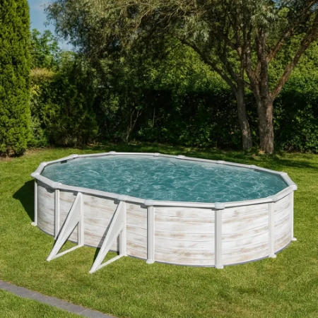 Immagine di Piscina Ovale Finlandia KIT500N - 500x300x120cm con Filtro a Sabbia