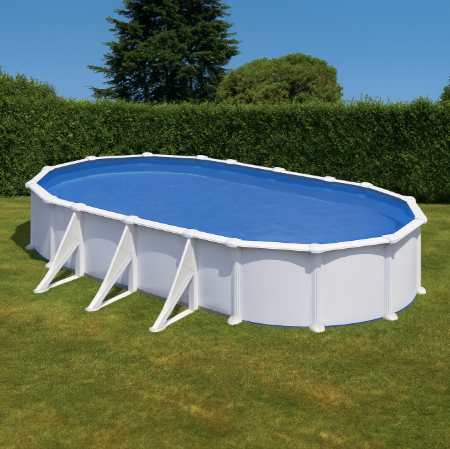 Immagine di Piscina Ovale Fidji  KIT730ECO - 730x375x120cm con Filtro a Sabbia