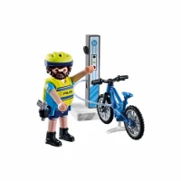 Playmobil City Action  Poliziotto in Bicicletta 71732