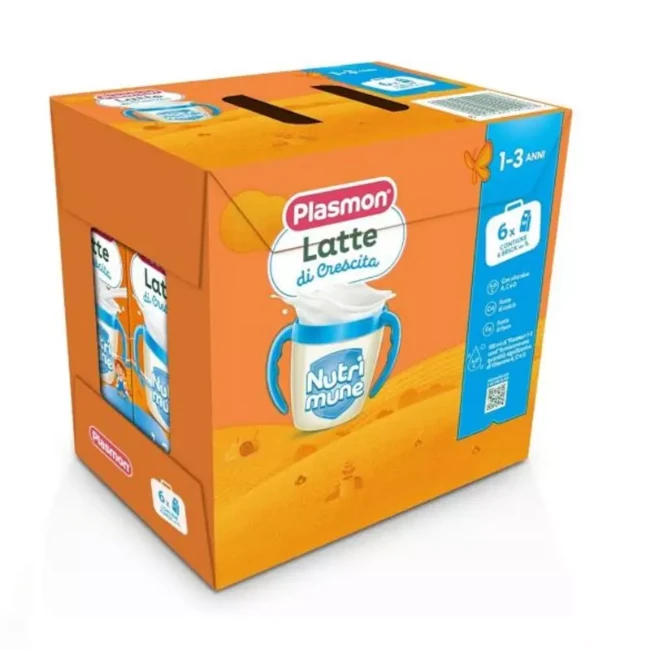 liquido latte e biscotti Paniate - Plasmon Nutrimune Latte Liquido di Crescita con Biscotto da 1 a 3  Anni