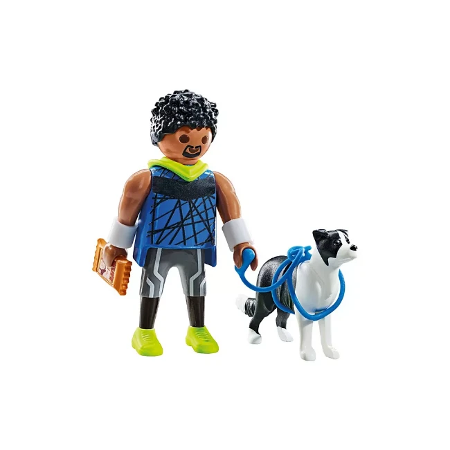 Playmobil City Life Border Collie con Personaggio 71740