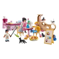 Playmobil City Life Caffetteria con Gatti 71744