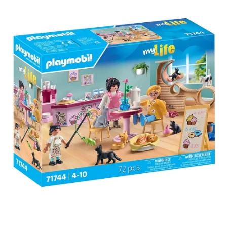 Playmobil City Life Caffetteria con Gatti 71744