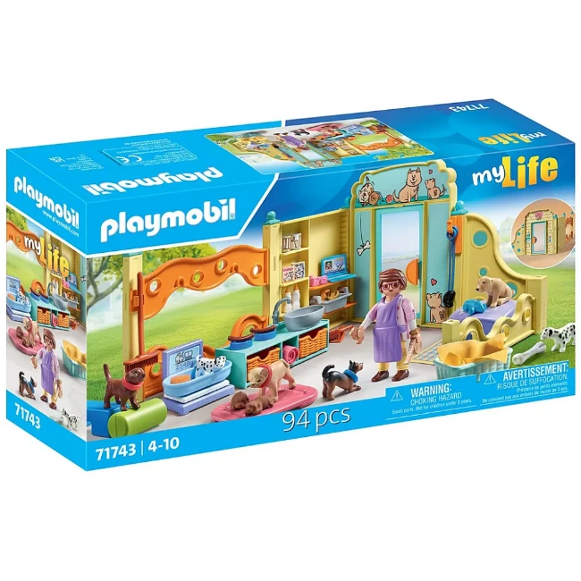 Paniate Playmobil City Life Casa per Cuccioli 71743