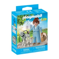 Playmobil City Life Dalmata con Personaggio 71737