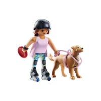 Playmobil City Life Golden Retriever con Personaggio 71739