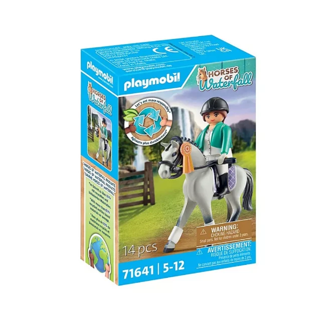 Playmobil Horse Campionessa di Equitazione World 71641