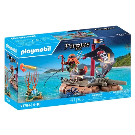Playmobil Pirates Zattera dei Pirati 71794 