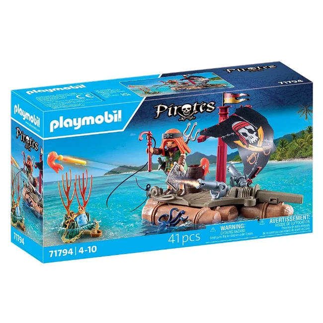Paniate Playmobil Pirates Zattera dei Pirati 71794
