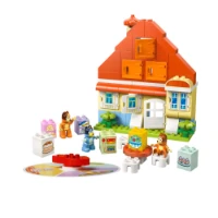 LEGO DUPLO Casa della Famiglia di Bluey con Gioco di Memoria 10459