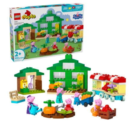 LEGO DUPLO Il Giardino e la Serra di Nonno Pig 10461