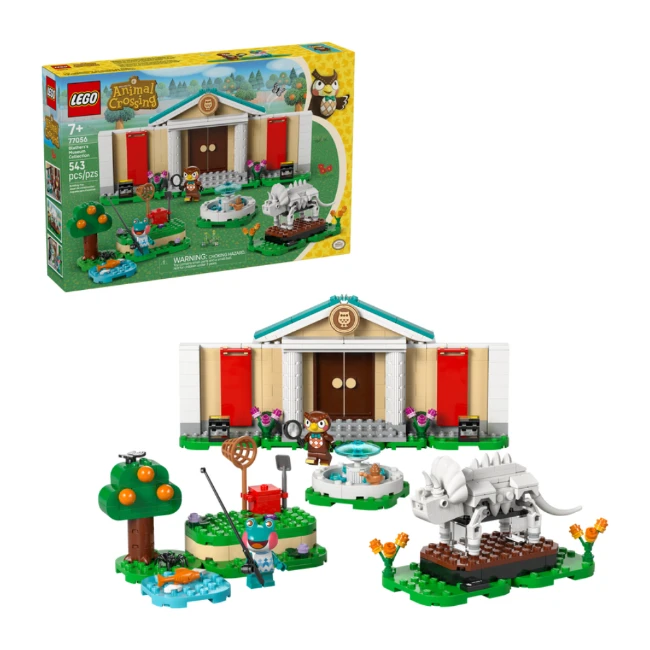 Lego Animal Crossing La Collezione del Museo di Blatero 77056