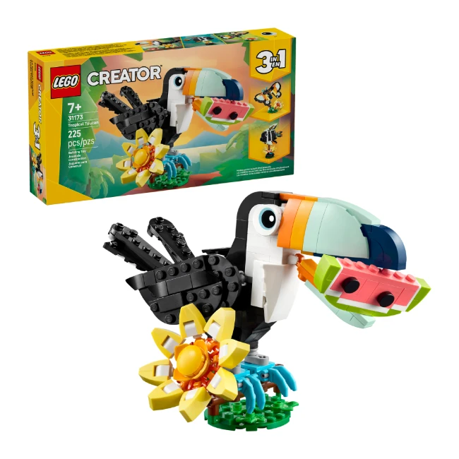 Lego Creator Animali Selvatici: Tucano Tropicale 31173