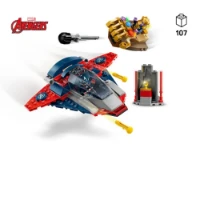 LEGO Marvel Super Heroes Captain America Contro Thanos 76319