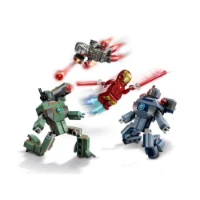 LEGO Marvel Super Heroes Iron Man e War Machine Contro i Droni di Hammer 76320