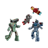 LEGO Marvel Super Heroes Iron Man e War Machine Contro i Droni di Hammer 76320