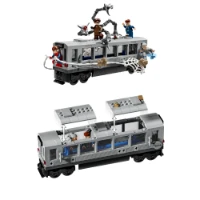 Lego Marvel Super Spider-Man Contro Doc Ock: Duello sul Treno Heroes 76321