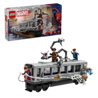 Lego Marvel Super Spider-Man Contro Doc Ock: Duello sul Treno Heroes 76321