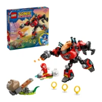 LEGO Sonic Knuckles vs. il Mech Egg Crusher del Dr. Eggman 77005
