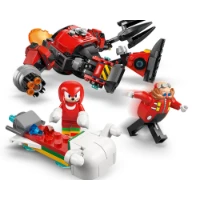 LEGO Sonic Knuckles vs. il Mech Egg Crusher del Dr. Eggman 77005