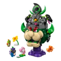 LEGO Super Mario Bross Principe Florian e Bowser castello 72042 