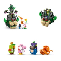 LEGO Super Mario Bross Principe Florian e Bowser castello 72042 