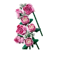 LEGO Botanicals Bouquet di Rose Rosa 10374