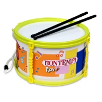 Bontempi tamburo con tracolla completo di bacchette d 20cm