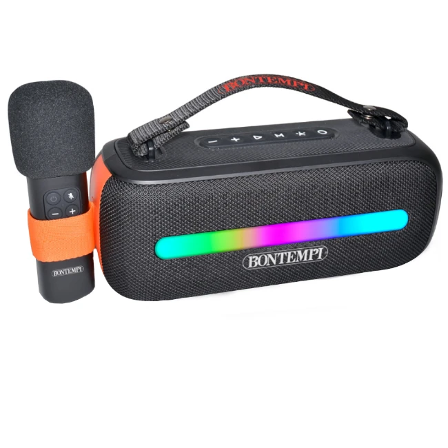 Bontempi Amplificatore Wireless C/Microfono Wireless, Effetti Luminosi