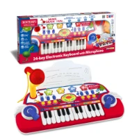 Bontempi Tastiera Eettronica a 24 Tasti con Microfono e Leggio