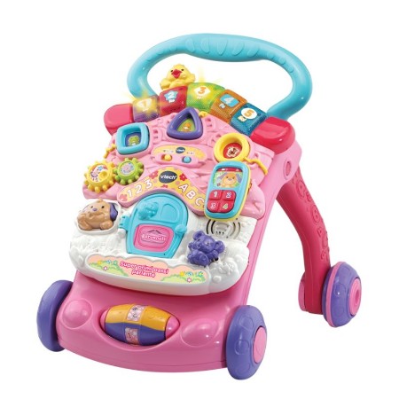 VTech Baby Super Primi Passi Parlante 2in1 Rosa