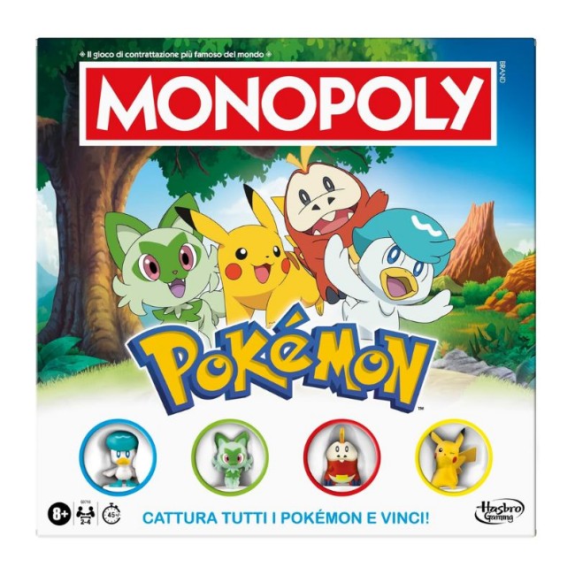 Hasbro Games Monopoly Pokemon 