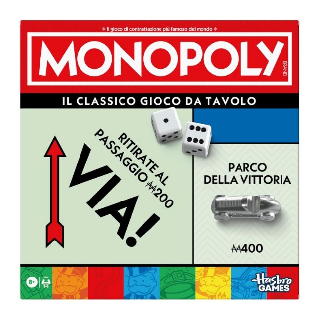 Hasbro Games Monopoly Classic Refresh 