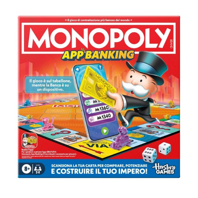 Hasbro Games Monopoly App Banking