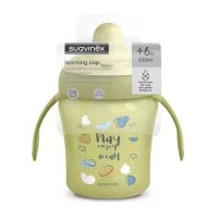 Immagine di Suavinex Learning Cup Tazza Evolutiva con Manici e Beccuccio Rigido 6m+