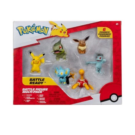 Pokemon Confezione Deluxe con 6 Personaggi
