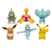 Pokemon Confezione Deluxe con 6 Personaggi