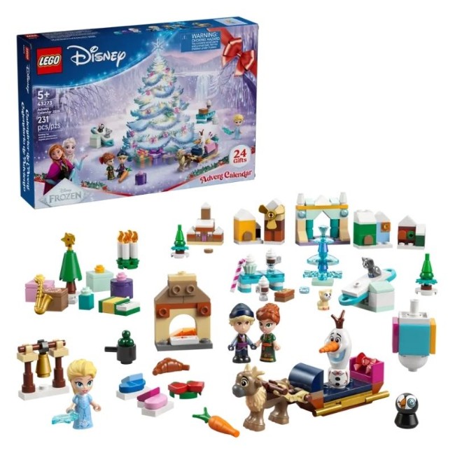 LEGO Disney Calendario dell’Avvento Disney Frozen 43273