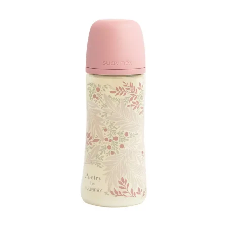 Immagine di Suavinex Poetry Biberon con Tettarella Simmetrica 360ml - dai 6 Mesi