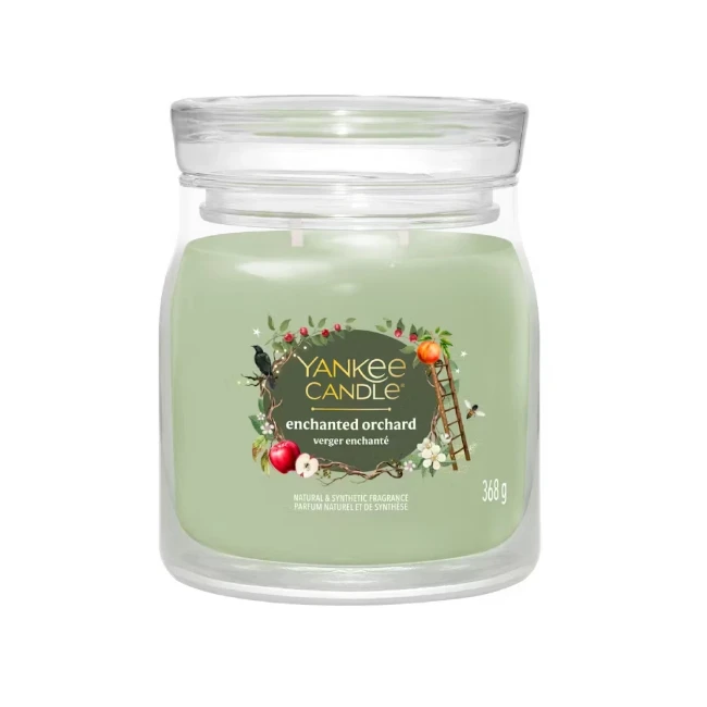 Immagine di Yankee Candle Signature Candela in Giara Media Enchanted Orchard 50 Ore
