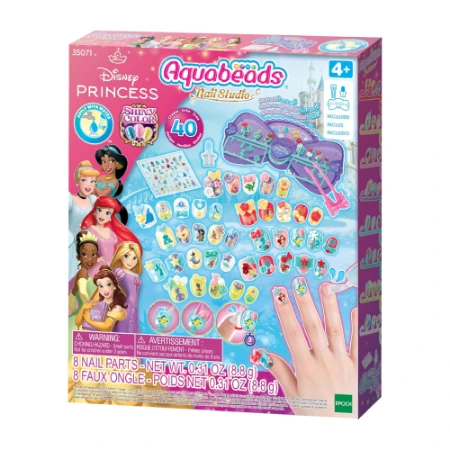 Sylvanian Families Aquabeads Disney Princess Nail Designer Kit