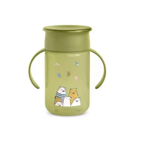 Immagine di Suavinex My Family Tazza 360° con Manici e Sistema Antigoccia 340ml