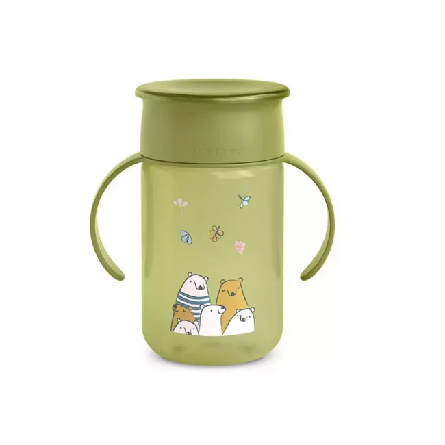 Immagine di Suavinex My Family Tazza 360° con Manici e Sistema Antigoccia 340ml