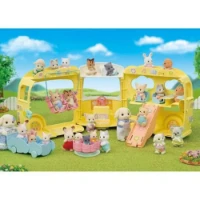 Sylvanian Families Il Bus Arcobaleno Sole