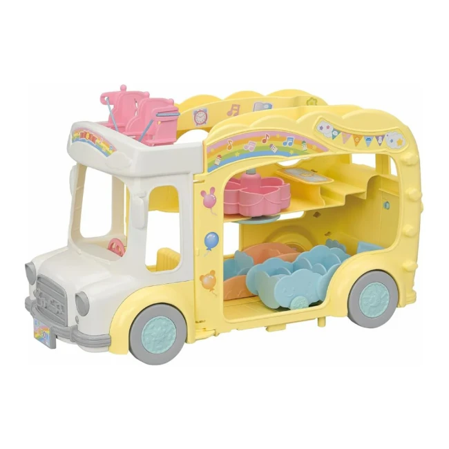 Sylvanian Families Il Bus Arcobaleno Sole