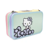 Immagine di Astuccio Triplo 3 Zip Hello Kitty